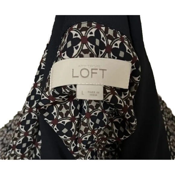 Loft Brand Top, 100% Polyester, Women’s Size L - Picture 3 of 4